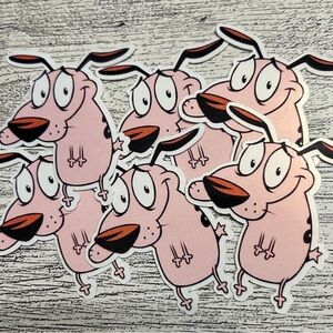 Courage the cowardly dog stickers